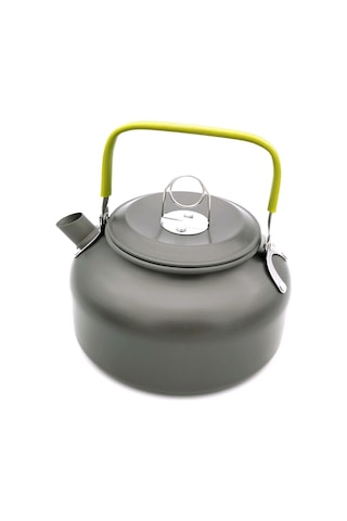 Ruicoo Hızlı Isınan 800ml Kamp Çaydanlığı - Portatif Alüminyum Su Isıtıcı Yeşil