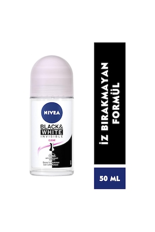 Nivea İnvisible Black&White Clear Kadın Roll-On 50 ML