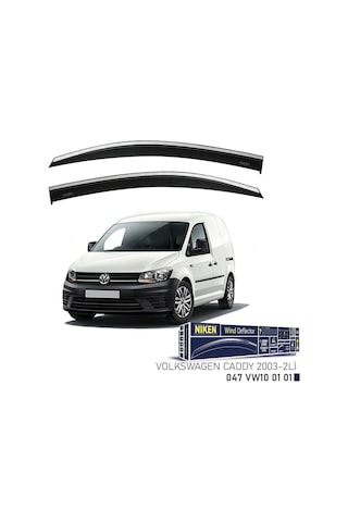 Niken Vw Caddy Cam Rüzgarlığı Kromlu 2'li 2003+ Sonrası