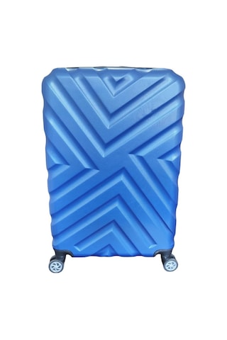 %100 Abs Kullanışlı Darbeye Dayanıklı Bavul&valiz Büyük Boy Lacivert