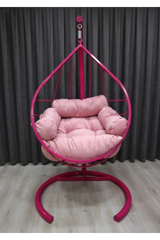 Damla Salıncak - Armut Salıncak Pembe Pudra