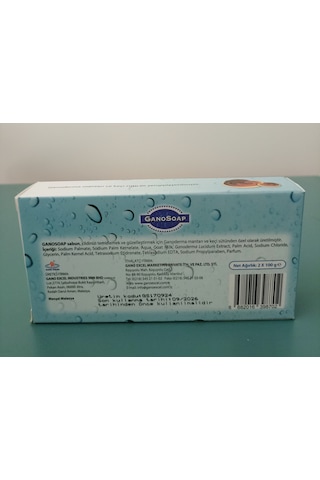 Gano Soap Keçi Sütlü Ve Ganoderma  Sabun 2 X 100 G Keçi Sütü