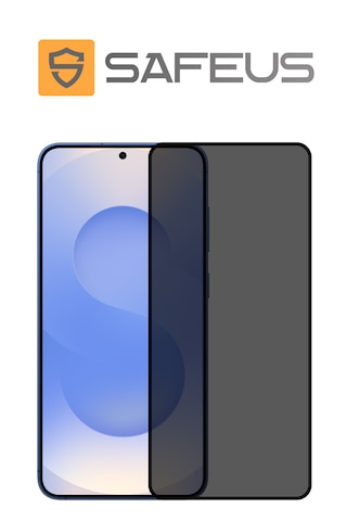 Safeus Tam Kaplayan Hayalet Parmak İzi Bırakmayan Safir Ekran Koruyucu Cam , Samsung S25 İle Uyumlu