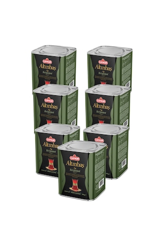 Altınbaş Çayı Teneke Kutu Bergamotlu 100 Gr. Yedili Paket