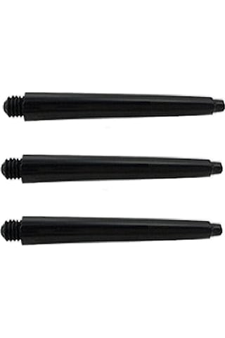 5 SET (15 Adet) 48mm DARTSAN NYLON DART ŞAFT-SHAFT. Siyah