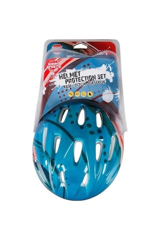 Kask Dizlik Dirseklik Koruyucu Set
