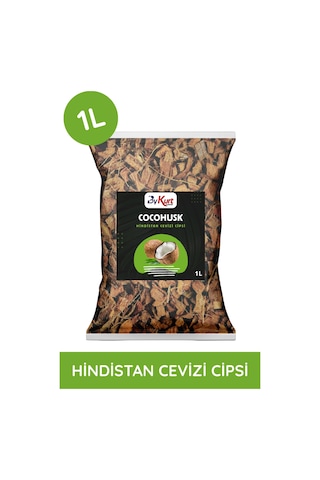 Bykurt Cocohusk 1l Hindistan Cevizi Cipsi Orkide Bakımı Ve Kök Gelişimi İçin Doğal Malzeme 1 Litre