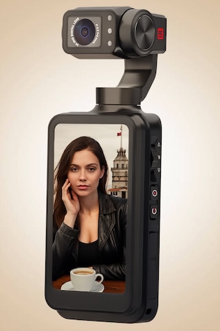Mioji Pocket 3 5k 30FPS 48MP 3 Eksenli Gimbal Kamera