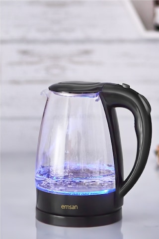 Emsan Speedy 1.8 LT Cam Gövdeli Işıklı Su Isıtıcı Kettle