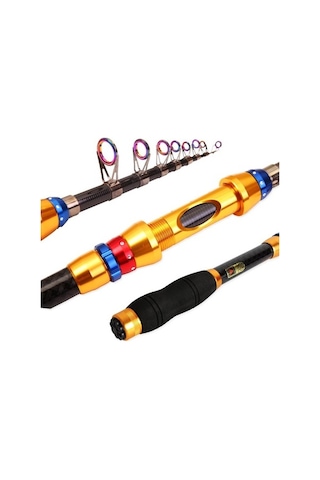 Didadodo 1.8-3.6m İplik Olta Teleskopik Cnc Kalıp Karbon Olta Kamışı Taşınabilir Tekne Sazan Oltalar 2.4 M 2.4 M