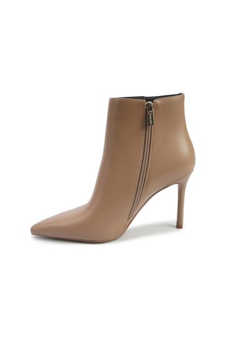 Nine West Jules 5pr Krem Kadın Topuklu Bot 000000000102012343 Bej