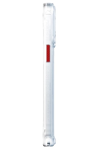 Apple Uyumlu iPhone 15 Kılıf Skinarma Magsafe Şarj Özellikli Yazı Desenli Airbagli Orion Kapak Şeffaf