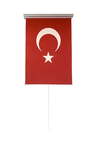 Türk Bayrağı Stor Perde 50 Lik 70 Lik 100 Luk
