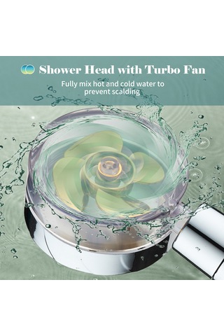 Konesam Altın Turbo Şarjlı El Duşu, Akış Ayarlı, Bir Tuşla Suyu Durdur, 60 Yukarı-aşağı 360 Sağa-sola Döner, Filtreli Şeffaf Kolu Altın