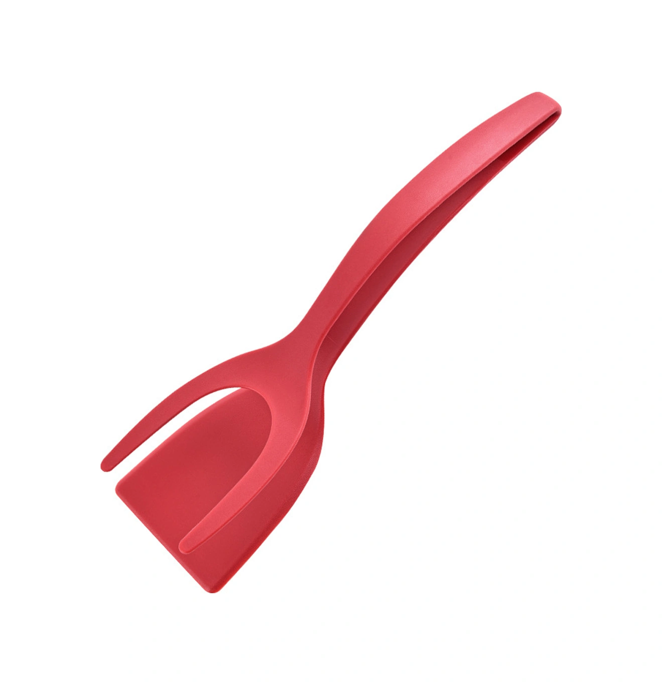 Youtek Siyah Nylon 2'li Fırçak Ve Makas - Izgara, Omlet, Burger, Pancake İçin Isı Dayanıklı Mutfak Aleti