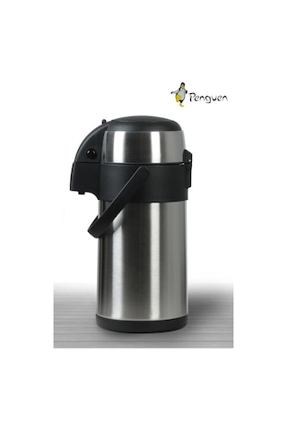 Pompalı Çelik Termos 4 Litre Png1240a