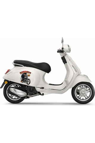 Bad Boys Motorcu Kurt Sticker Çılgın Motorcu Kurt Köpek Araba Oto Motosiklet Kask Pc Laptop Sticker - 00317 40x34 Cm