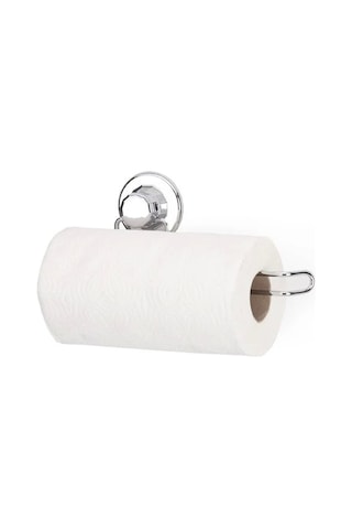 Hem Vantuzlu Hem Vidalı Banyo Aksesuarı 3 Lü Set Kare Havluluk + Tuvalet Kağıtlığı + Kağıt Havlu Askısı Gri