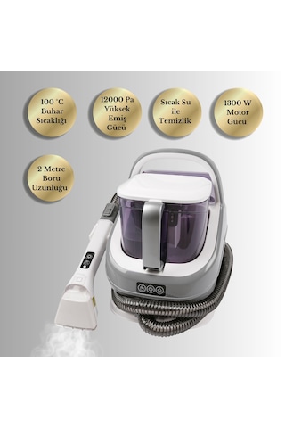 Yui XV12 Pro 1300 W Buharlı Koltuk Ve Halı Yıkama Makinesi