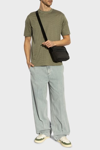 Emporio Armani Erkek T Shirt Em000787 Af12916 F7060 Haki Haki