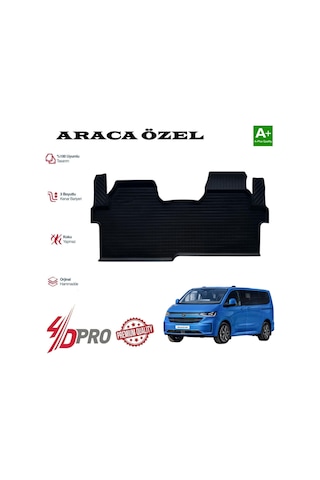 Transit Custom Van Uzun Şase 4d Havuzlu Kavuçuk Paspas 2025 2026 2027