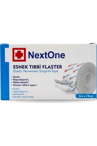 Nextone Esnek Fix Tıbbi Flaster Nonwoven 10cm X 5m - 1 Adet