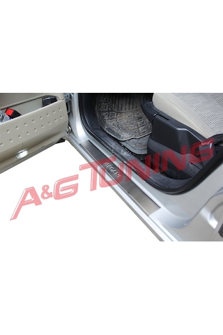 Renault Megane 2 Sedan Krom Kapı Eşiği 2004-2010 Paslanmaz Çelik N11.2920