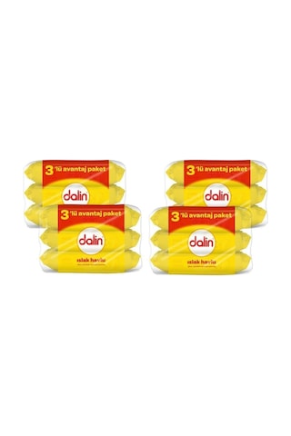 Dalin Islak Temizleme Mendili 56Lı (3 Lü Paket) X 4 Adet