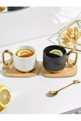 Crystallo Hediye Seti Kâse Ve Tabağı 200962434 Siyah