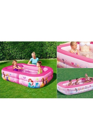 Bestway Havuz Disney Prenses Dikdörtgen 201x151 Kzl-bw91056 1780 Pembe