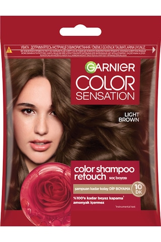 Garnier Color Sensation Şampuan Boya 5.0 Light Brown Garnier Color Sensation Şampuan Boya 5.0 Light Brown