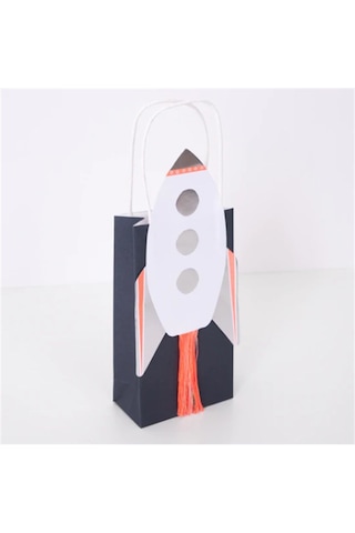Meri Meri - Rocket Party Bags - Roket Parti Çantaları - 8'li Tüm Yaşlar