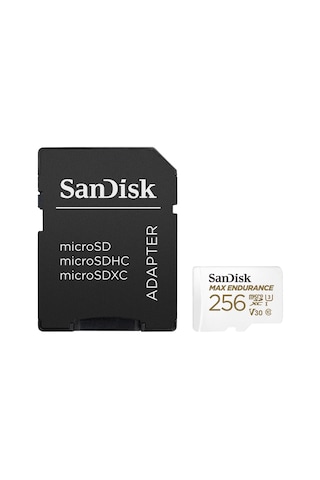 SanDisk Max Endurance SDSQQVR-256G-GN6IA 256GB 100/40MB/s microSDXC C10 V30 Hafıza Kartı