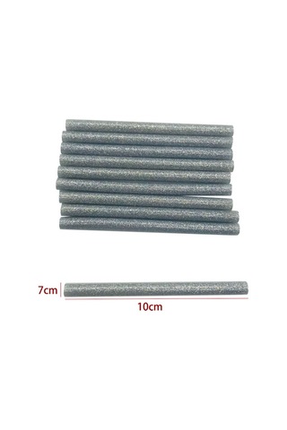 Venturemart Renkli 7 Gümüş Simli Sıcak Tutkal Çubukları Yapıştırma Tabancası El Sanatları Tele