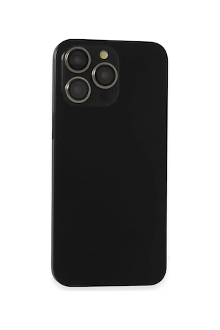 Joko Apple iPhone Uyumlu 15 Pro Max Pvd Metal Kamera Lens - Siyah standart
