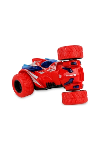 Can Oyuncak İki Tarafa Dönebilen Sürtmeli Araba Kırmızı S3988813423n1