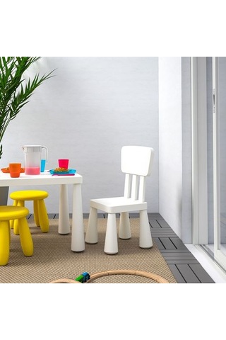 Ikea Mammut Çocuk Sandalyesi, Beyaz