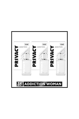 Privacy Addiction Kadın Parfüm EDT 3 x 50 ML