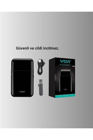Elektrikli Tıraş Aleti Hassas Kesim, Kolay Temizlik, Cilt Dostu Yeni Nesil 1.5 Saat