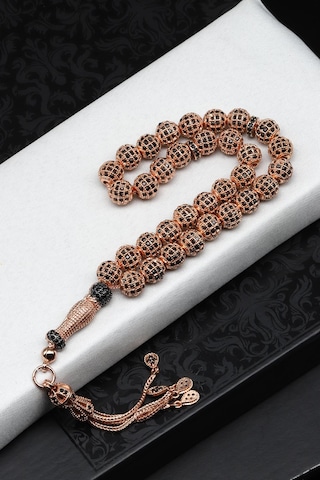 Zirkon Taş Süslemeli Tesbih