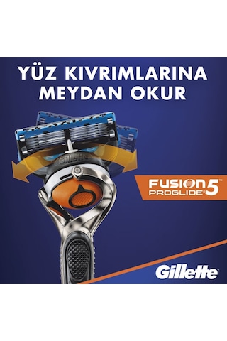 Gillette Fusion5 Proglide Tıraş Makinesi + Yedek Başlık 2'li