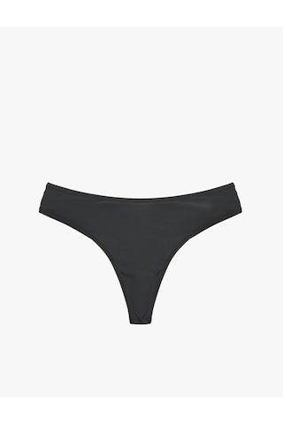 Koton Rahat Kalıp Basic String Külot Siyah 6wlk30200mk Siyah