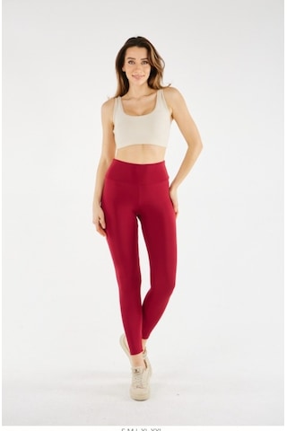 Vogsign Kadın Sporcu Tayt 4073 - Bordo - S Bordo