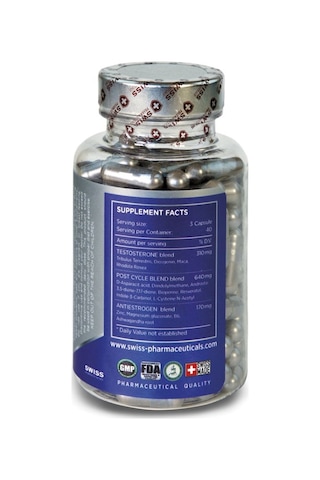 Swiss Ultımate Pct Daa Aspartic Acid Maca Resveratol 120 Kapsül