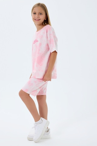 Rolypoly Kız Çocuk Pembe Bermuda Takım Rp3803-c-v2 Pembe
