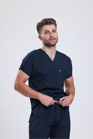 Likralı Üniforma Unisex Lacivert