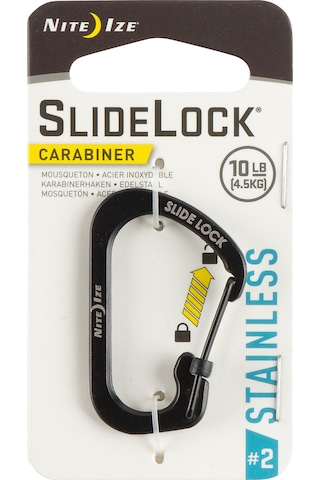 Nite Ize Slidelock Paslanmaz Çelik Karabina 2 Çok Renkli