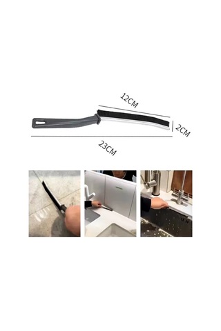 Derz Arası Banyo Mutfak Dar Alan İnce Temizlik Fırçası 4741
