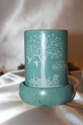 Buhardanlık Mavi Beatiful Day Tabaklı