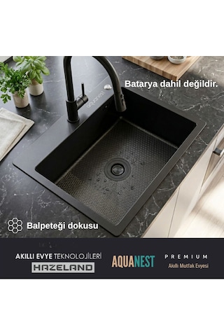 Hazeland Aquanest Urban Mutfak Evyesi 60 45 Antrasit